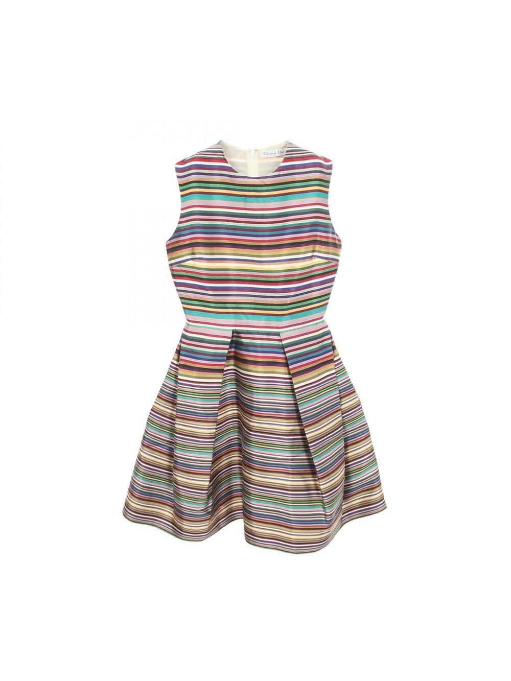Christian Dior Border Sleeveless Dress #292241D47B
